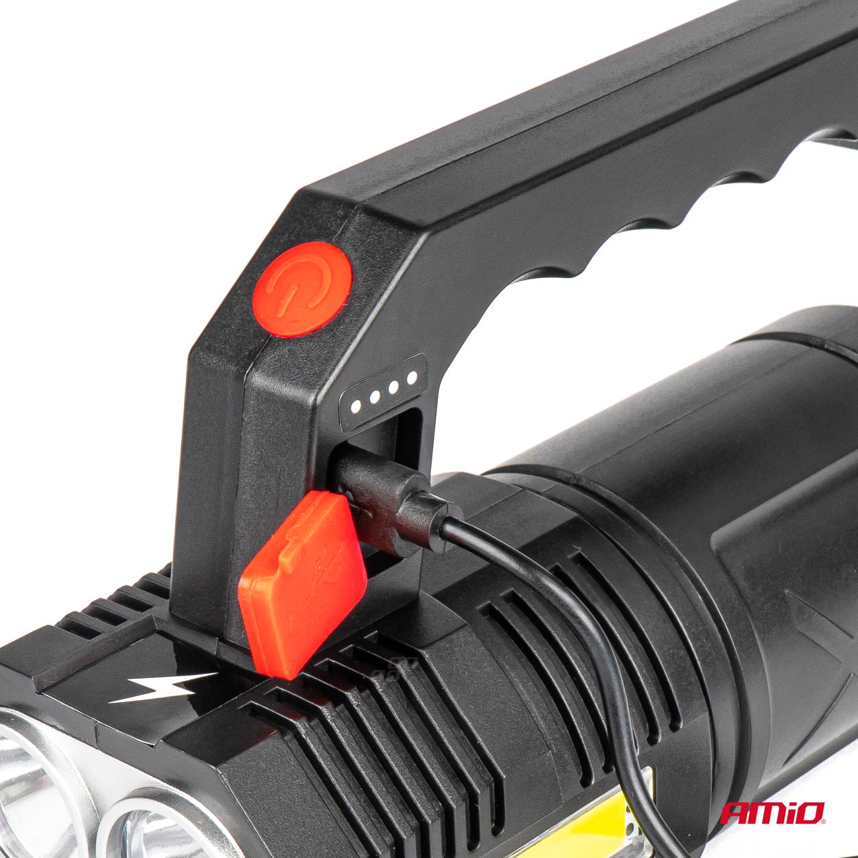 Linterna 4LED+COB, 18650mAh WT17 2 Linterna 4LED+COB, 18650mAh WT17
