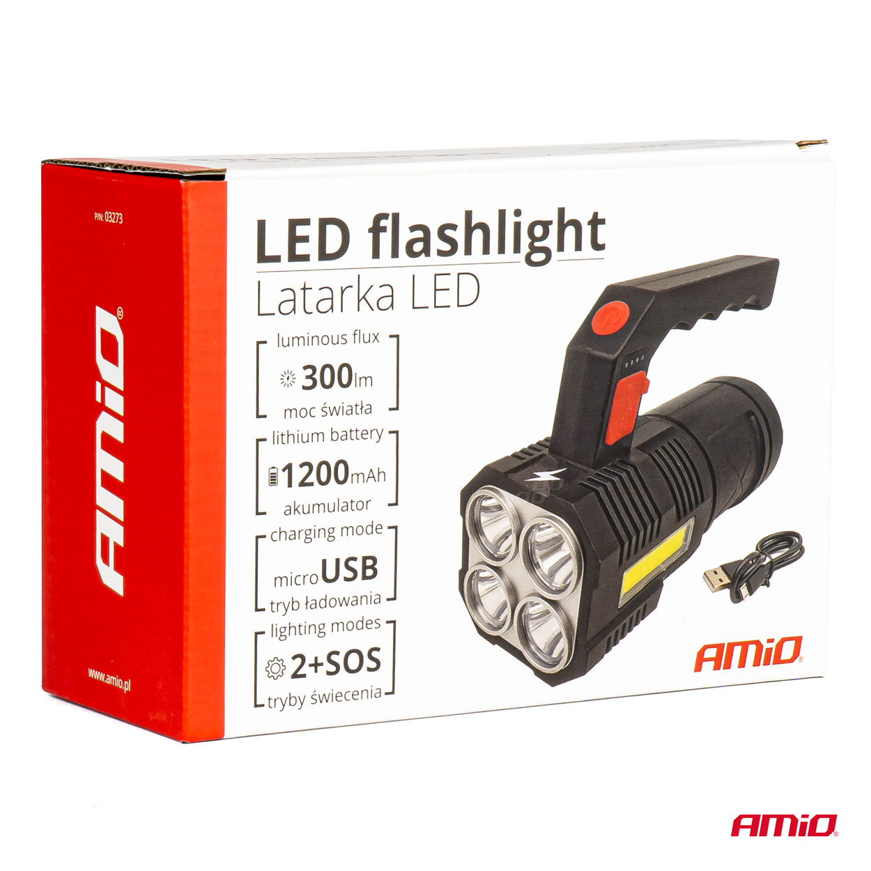 Linterna 4LED+COB, 18650mAh WT17 7 Linterna 4LED+COB, 18650mAh WT17