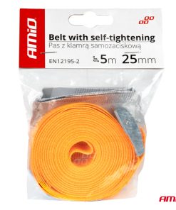 Cinturón con autoapriete 5m x 25mm