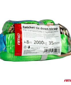 Cinta de amarre con tensor 2000kg 38mm 8m