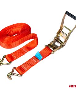 Cinta transportadora con tensor y abrazadera 5T 5000kg 50mm 3m AMIO-03317