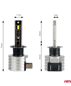 Bombilla Luz de Cruce LED Headlamp H1 H-mini AMiO