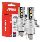 Bombilla Luz de Cruce LED Headlamp H4/H19 H-mini AMiO