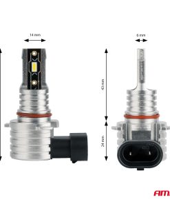 Bombilla Luz de Cruce LED Headlamp HB3 9005/HIR1 9011/H10 H-mini AMiO