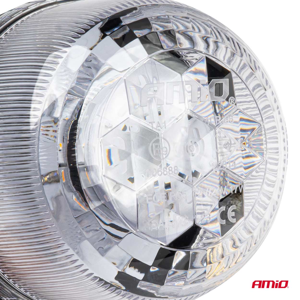 Lámpara estrobiscópica W25p tubo flexible R65 R10 24LED 12/24V IP66 AMIO-03338 2 Lámpara estrobiscópica W25p tubo flexible R65 R10 24LED 12/24V IP66 AMIO-03338