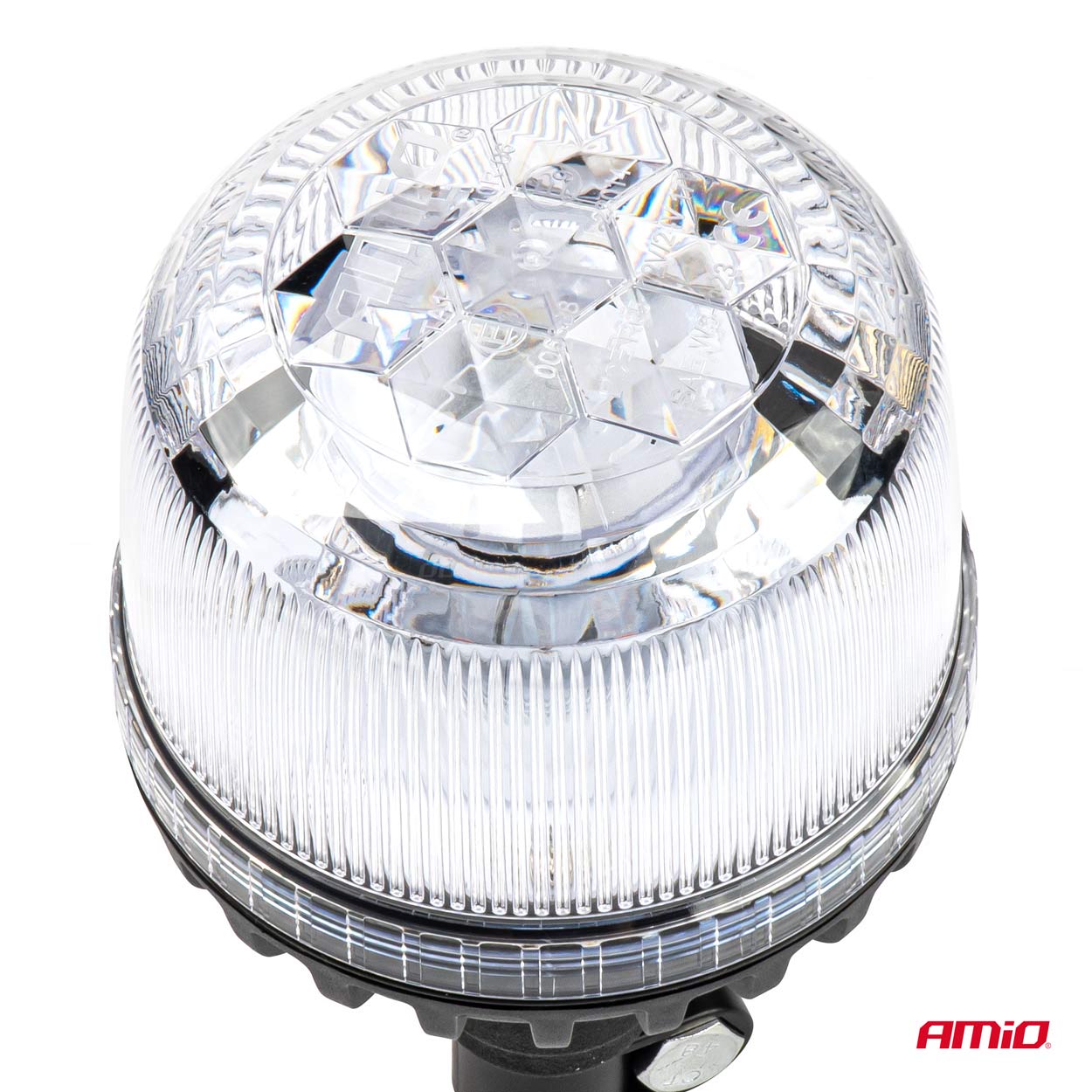 Lámpara estrobiscópica W25p tubo flexible R65 R10 24LED 12/24V IP66 AMIO-03338 4 Lámpara estrobiscópica W25p tubo flexible R65 R10 24LED 12/24V IP66 AMIO-03338
