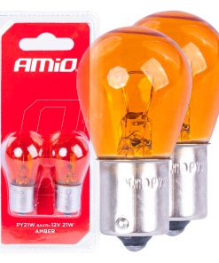Bombillas halógenas PY21W BAU15S 12V AMBER 2unid. blister