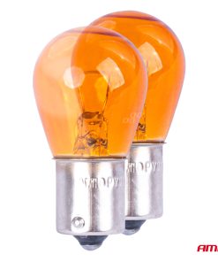 Bombillas halógenas PY21W BA15S 12V AMBER 2unid. blister