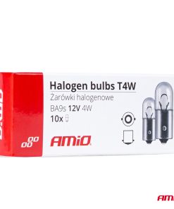 Bombillas halógenas T4W 12V 4W BA9S 10unid.