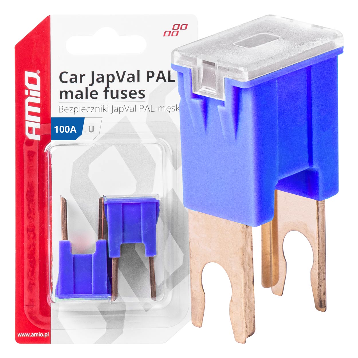 Fusible JapVal PAL Macho U 100A AMIO-03411 1 Fusible JapVal PAL Macho U 100A AMIO-03411
