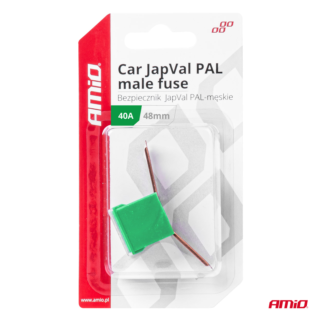Fusible JapVal PAL Macho 48mm 40A AMIO-03419 3 Fusible JapVal PAL Macho 48mm 40A AMIO-03419