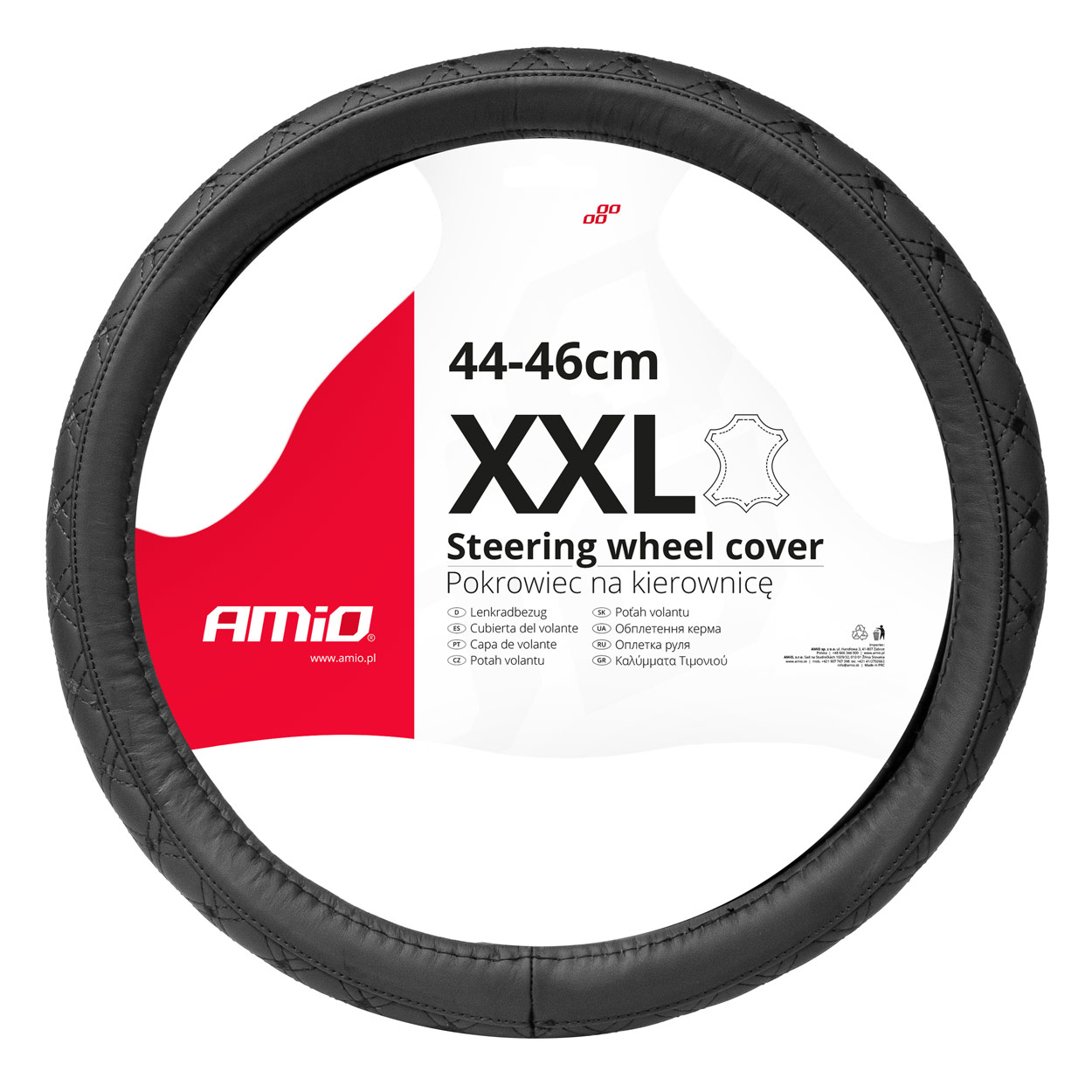 Cubre Volante Leather Series SWC-51-XXL (44-46cm) 5 Cubre Volante Leather Series SWC-51-XXL (44-46cm)