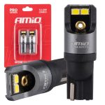 Bombillas LED CANBUS PRO T10 W5W 4x2016 SMD blanco 12V 24V AMIO-03577