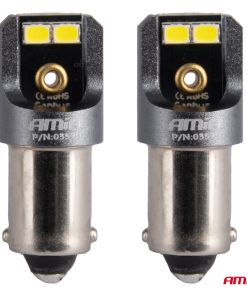 Bombillas LED CANBUS PRO T4W BA9S 4x2016 SMD blanco 12V 24V AMIO-03579