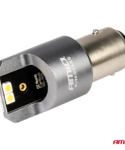 LED CANBUS PRO series BAY15D P21/5W 4x3030 SMD White 12/24V AMIO-03585