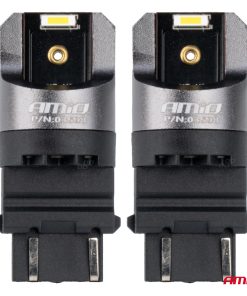 Bombillas LED FULL CANBUS PRO P27/7W 2x3157 SMD blanco 12V 24V AMIO-03598 5 Bombillas LED FULL CANBUS PRO P27/7W 2x3157 SMD blanco 12V 24V AMIO-03598