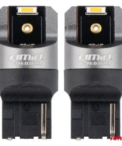 Bombillas LED FULL CANBUS PRO WY21W 2x1860 SMD amber 12V 24V AMIO-03600