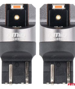 Bombillas LED FULL CANBUS PRO W21/5W 2x1860 SMD rojo 12V 24V AMIO-03602