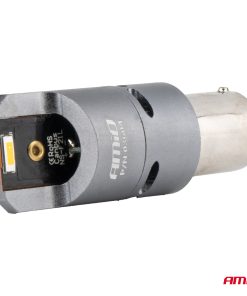 Bombillas LED FULL CANBUS PY21W 2x1860 SMD amber 12V 24V AMIO-03604