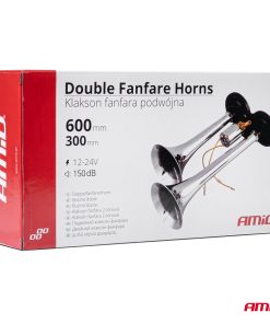 Bocina doble 12-24V AMIO-03617