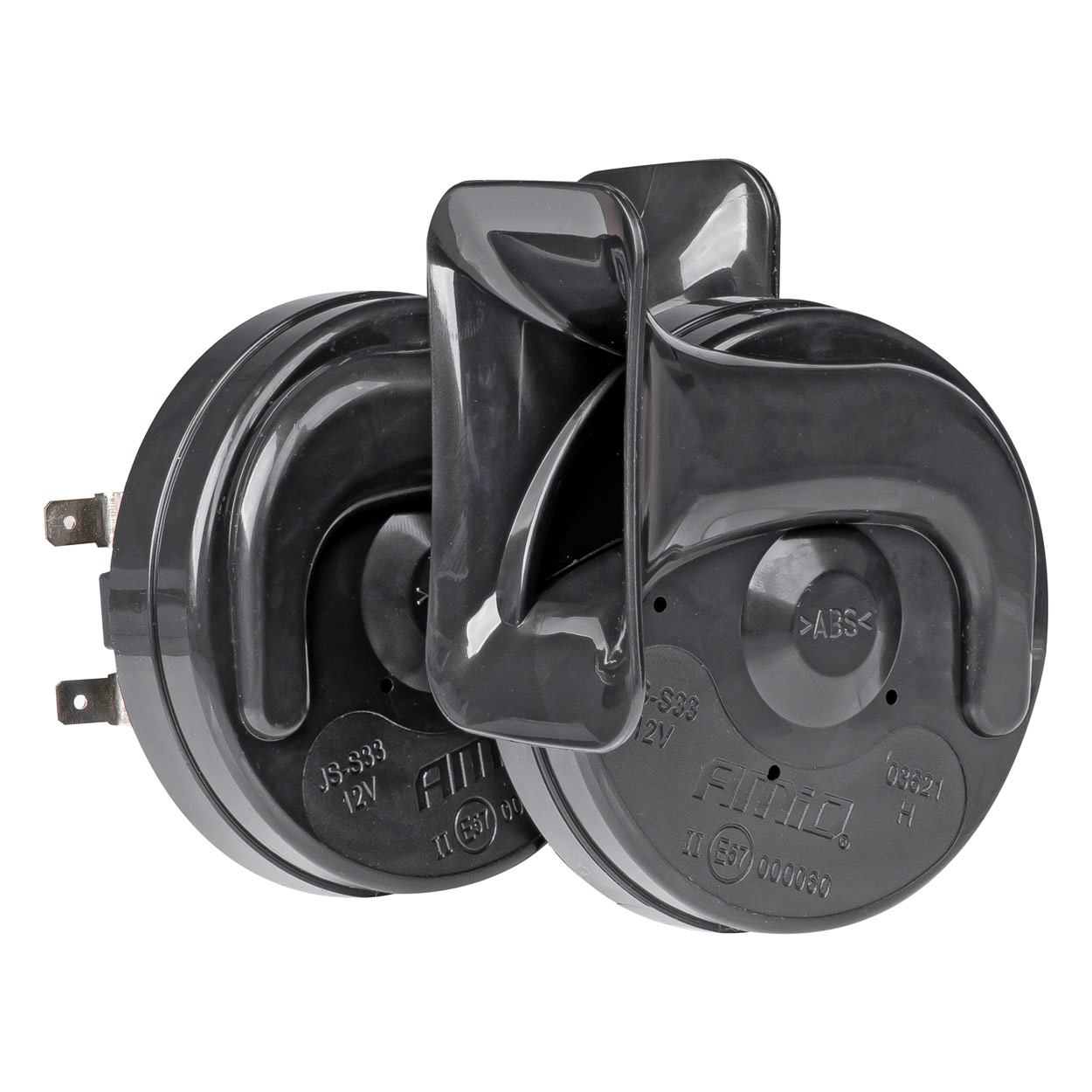Claxón 12V 2pc. AMIO-03621 1 Claxón 12V 2pc. AMIO-03621