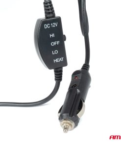 Alfombrilla calefactora para asiento de coche 12V AMIO-03623