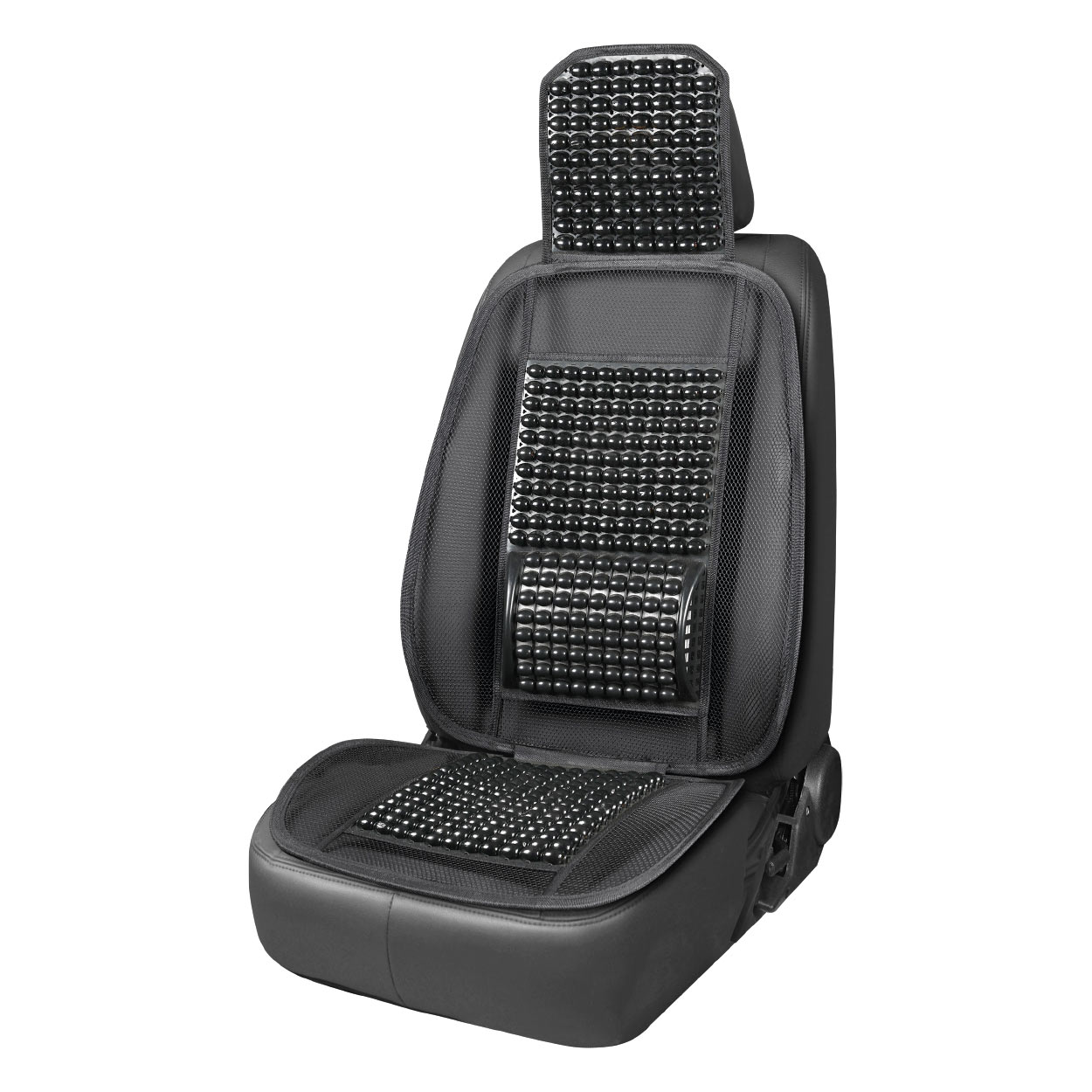Cubre asiento con ventilación y soporte lumbar AMIO-03646 1 Cubre asiento con ventilación y soporte lumbar AMIO-03646