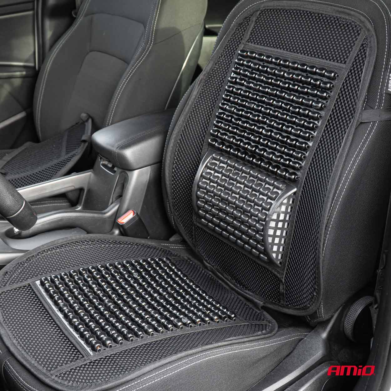Cubre asiento con ventilación y soporte lumbar AMIO-03646 9 Cubre asiento con ventilación y soporte lumbar AMIO-03646