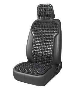 Cubre asiento con soporte lumbar y appoyo de cabeza AMIO-03650