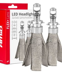 Bombilla Luz de Cruce LED Headlamp H7 FLEX+ Lens Series AMiO-03660