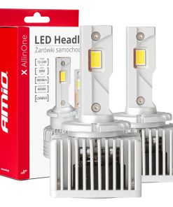 Bombilla Luz de Cruce LED D1S D3S D8S X AllinOne canbus 6000K AMIO-03669