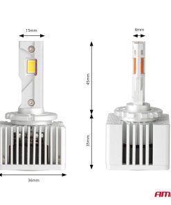 Bombilla Luz de Cruce LED D1S D3S D8S X AllinOne canbus 6000K AMIO-03669