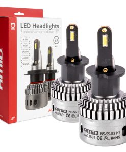 Bombilla Luz de LED AMiO Seria K3 H3 12V 6000K canbus AMIO-03681