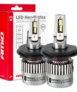 Bombilla Luz de LED AMiO Seria K3 H4/H19 12V 6000K canbus AMIO-03682
