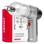 Aspirador inalámbrico para coche HEPA AMIO-03692