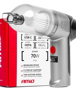 Aspirador inalámbrico para coche HEPA AMIO-03693