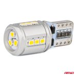 LED CANBUS BULBS T10e W5W 15x2016 SMD White 12V/24V AMIO-03723