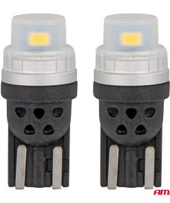 LED CANBUS BULBS 360 Pure Light Series STANDARD T10 W5W 2x3020 SMD White 12V/24V AMIO-03726