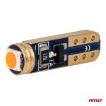 LED CANBUS BULBS STANDARD Red T5 12V 3030 1LED HP AMIO-03727