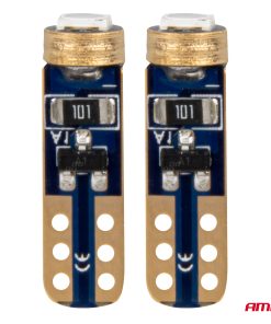 LED CANBUS BULBS STANDARD Blue T5 12V 3030 1LED HP AMIO-03728