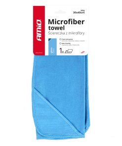 Bayeta de microfibra para abrillantar/ limpiar de cristales 30x40cm AMIO-03731