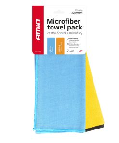 Toalla de microfibra 30x40cm 300/600g AMIO-03749