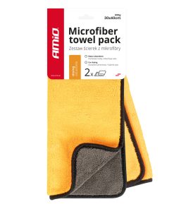 Juego de toallas de microfibra 30x40cm 600g AMIO-03752