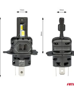 Kit LED X4-series AVIATOR H4/H19 6500K max 44W AMIO-03763 7 Kit LED X4-series AVIATOR H4/H19 6500K max 44W AMIO-03763