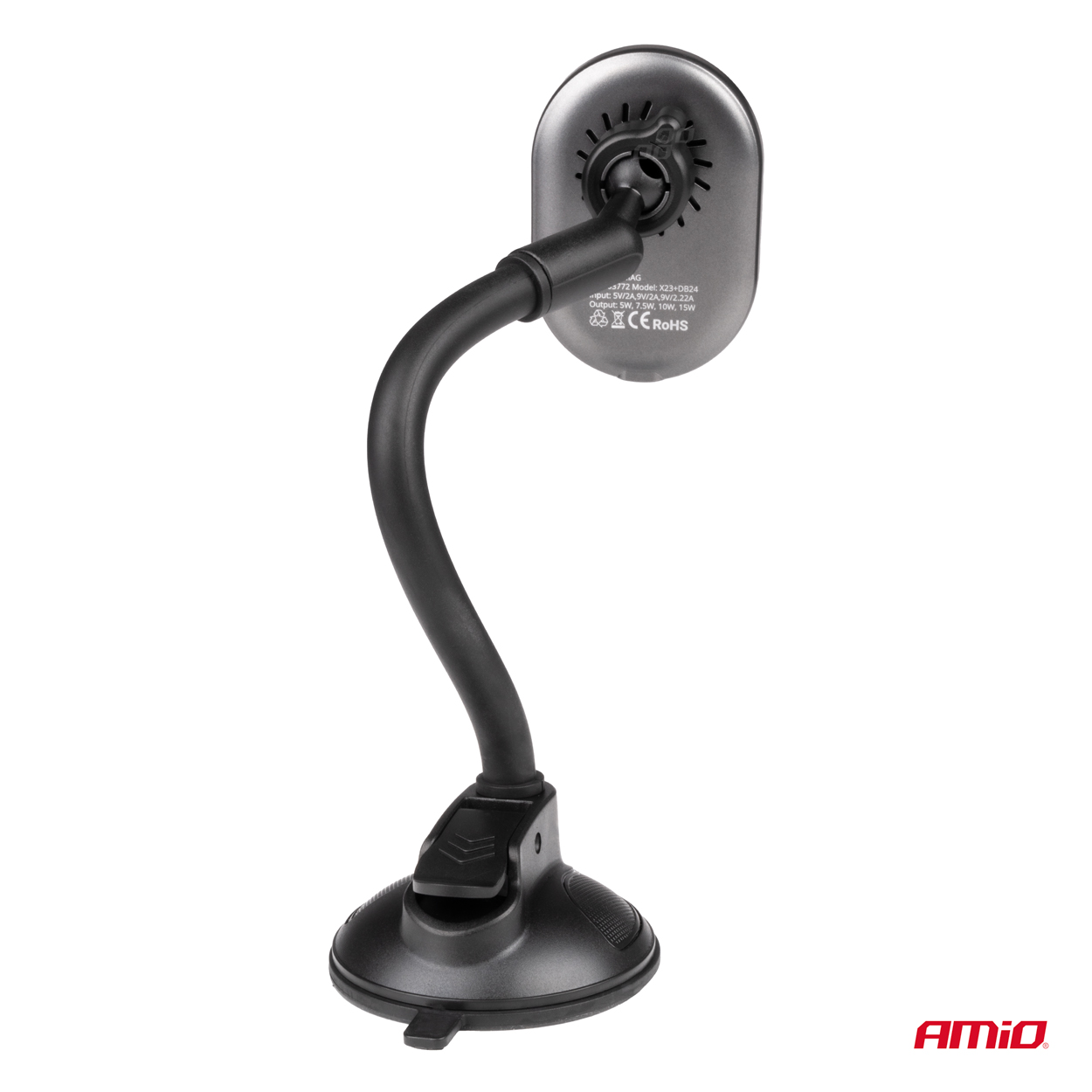 Cargador inalámbrico de inducción, fijación por ventosa My Mag 15W AMIO-03772 4 Cargador inalámbrico de inducción, fijación por ventosa My Mag 15W AMIO-03772