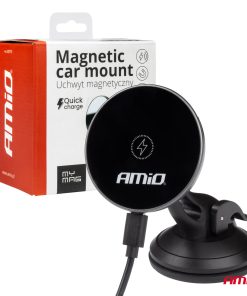 Cargador inalámbrico de inducción, fijación por ventosa My Mag 15W AMIO-03775