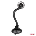 Cargador inalámbrico de inducción, fijación por ventosa 15W AMIO-03777