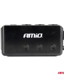 Toma de extensión con voltímetro AMIO-03781