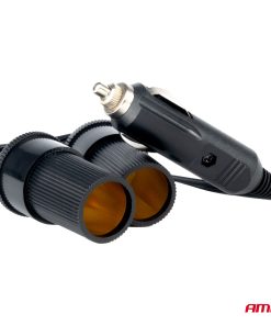 Divisor de tomas de mechero de coche de 12 V y 24 V AMIO-03801