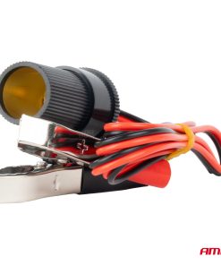 Adaptador de toma cocodrilo 12V 24V 100cm AMIO-03804